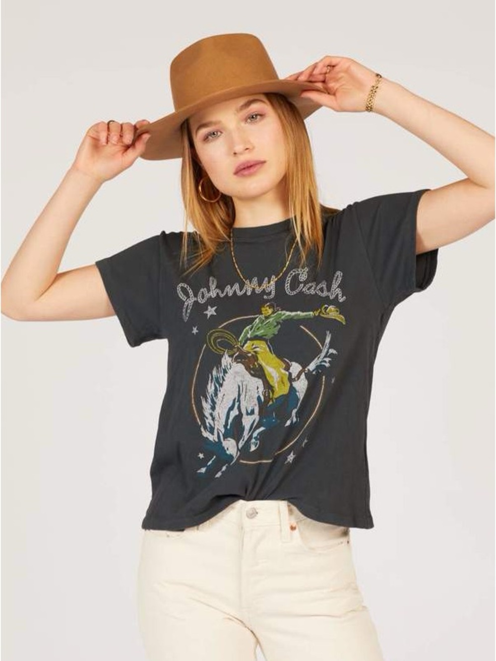 DAYDREAMER JOHNNY CASH RODEO TOUR TEE | SMALL